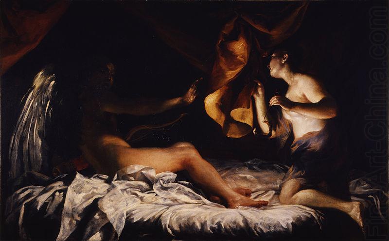 Giuseppe Maria Crespi Cupid and Psyche china oil painting image
